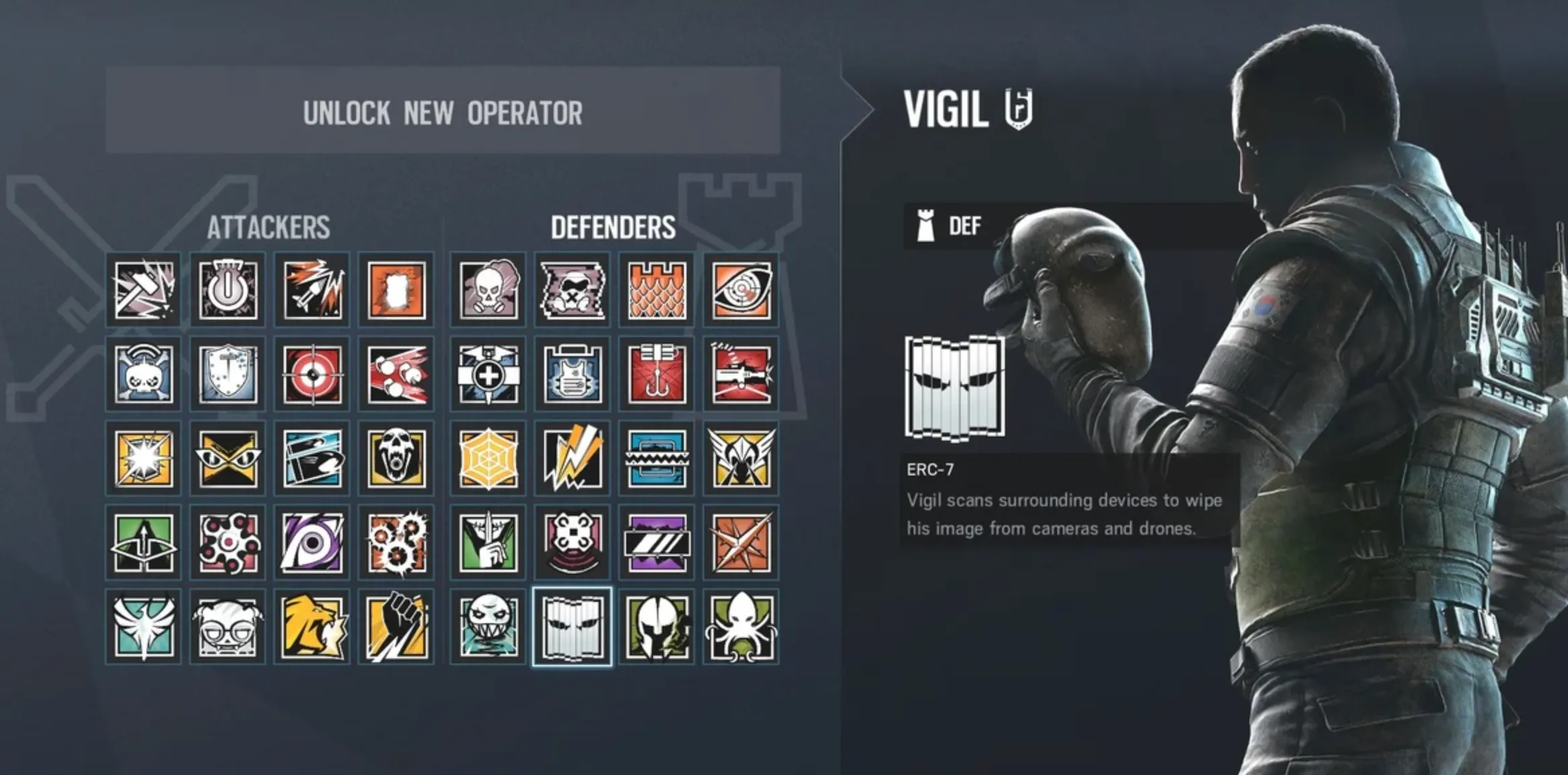 how to play vigil in rainbow six siege